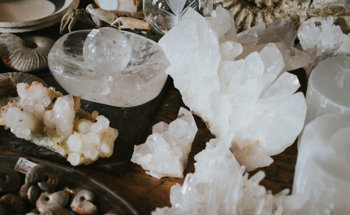 how to strengthen your connection to earth elements with crystals